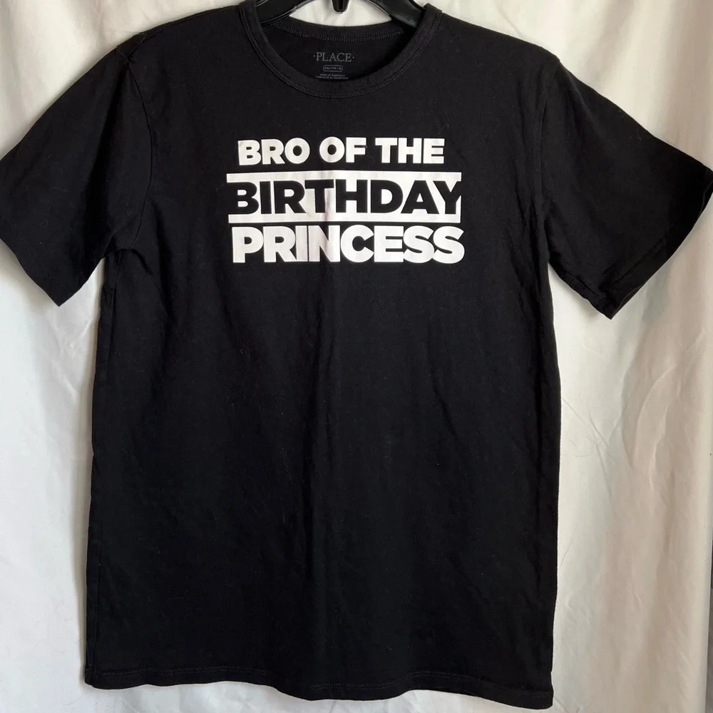 The Children's Place Black Birthday Bro Tee